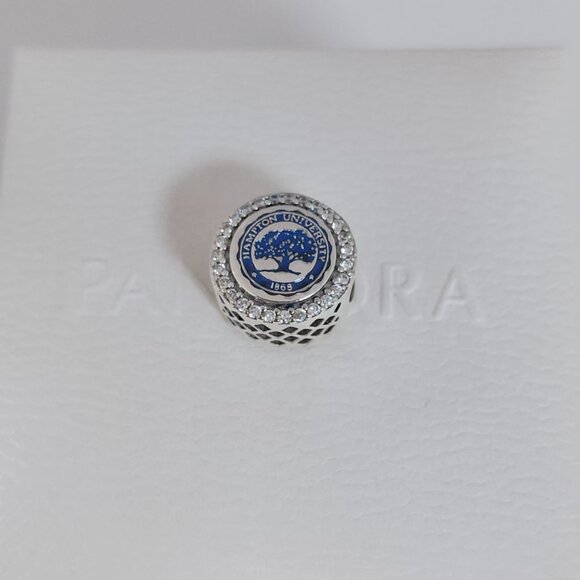 Pandora Hampton University Charm Bead S925 Silver with box - Picture 3 of 10